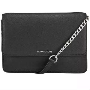 Michael Kors Daniela Leather Cross Body Purse
